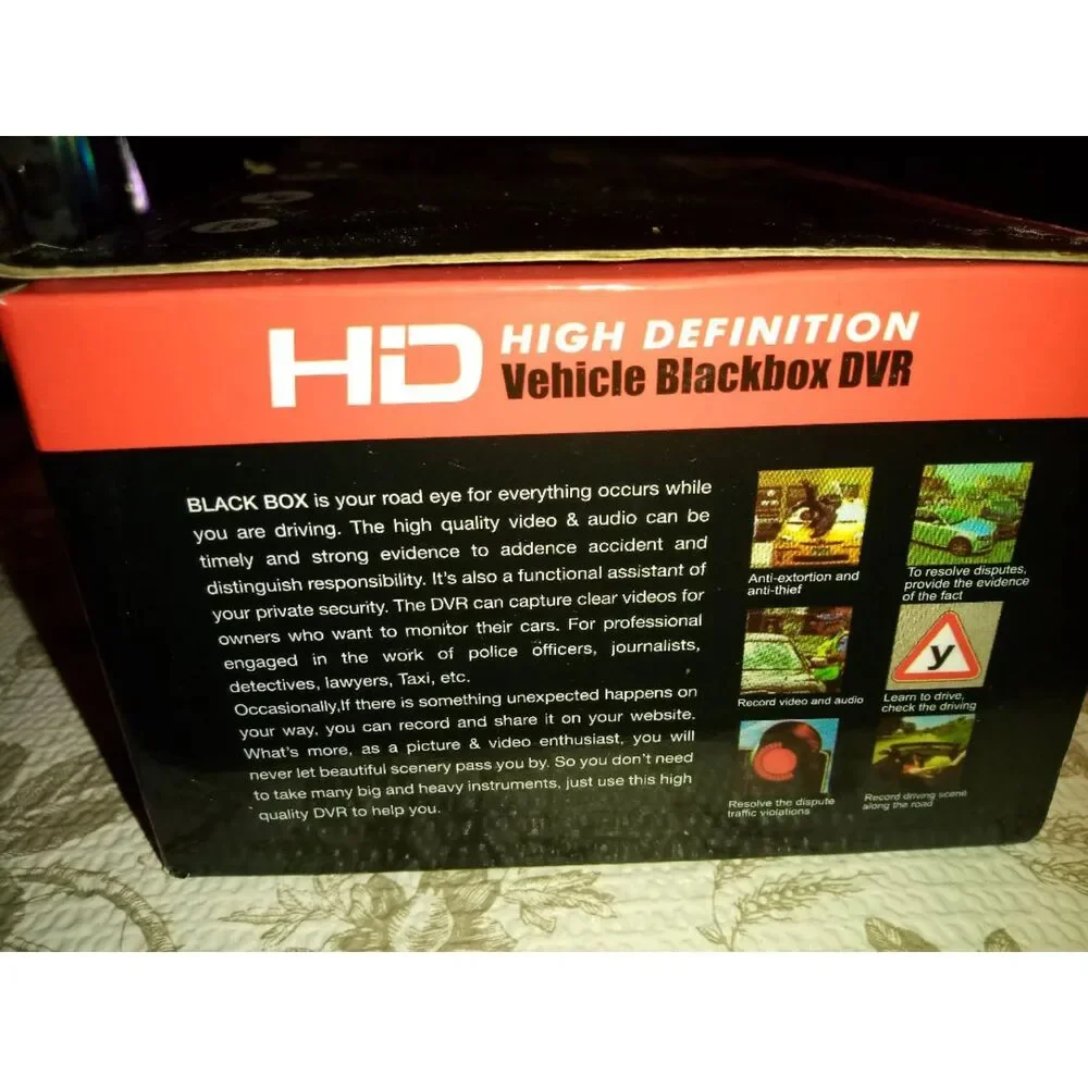 HD Vehicle DVR Blackbox Full HD1080 Car Camera